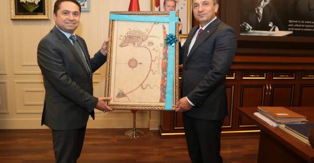 Vali Şahin'den Alkü'ye Ziyaret