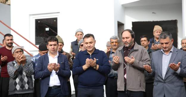 Öteyaka Camii Dualarla İbadete Açıldı