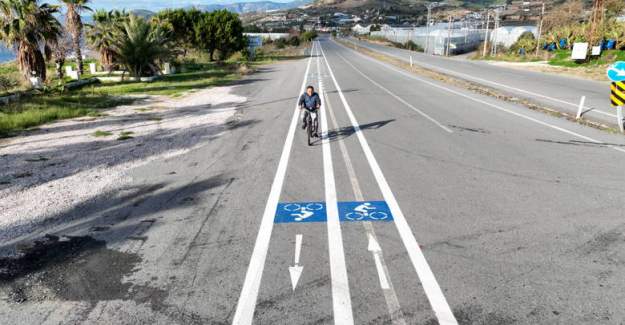 Alanya-Gazipaşa Arasına 13 km'lik Yeni Bisiklet Yolu Yapılıyor