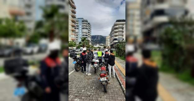 Alanya İlçe Jandarma Komutanlığı Tarafından Genel Trafik Uygulaması Yapıldı