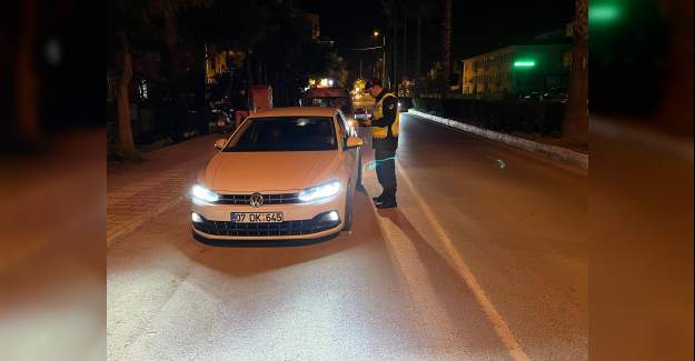 Alanya İlçe Jandarma Komutanlığı Tarafından Genel Trafik Uygulaması Yapıldı