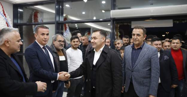 Başkan Yücel'e Coşkulu Karşılama