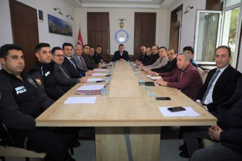 İlçe Spor Güvenlik Kurulu Toplantısı Yapıldı