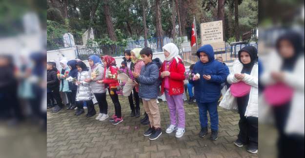 Öğrenciler Garnizon Şehitliğini Ziyaret Etti