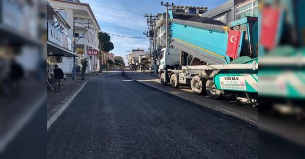 Sıcak Asfalt Çalışması Demirtaş Merkezde Sürüyor