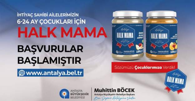 Halk Mama Projesi İçin Başvurular Sürüyor