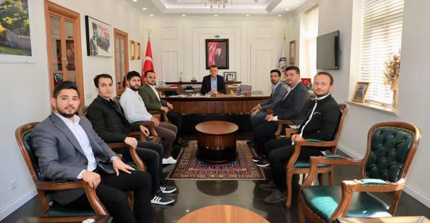 Alanya Genç Müstakil Sanayici ve İş Adamları Derneğinden Kaymakam Ürkmezer'e Ziyaret