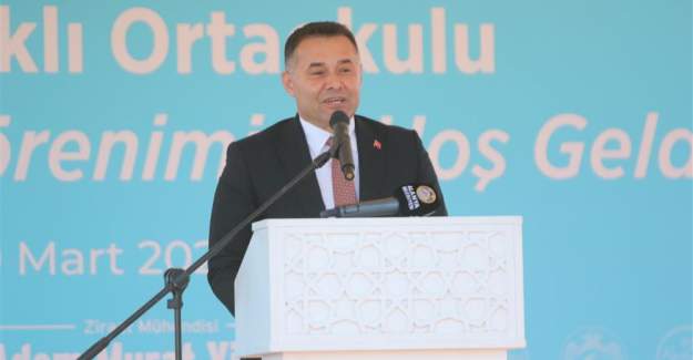 Başkan Yücel Alanya'ya Kazandıracağı 11.Okulun Temelini Attı