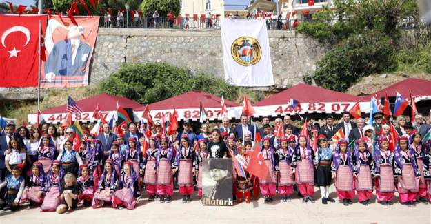 Alanya'da 23 Nisan Coşkusu