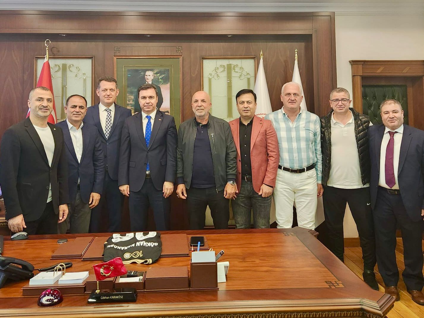 Alanyaspor Yönetim Kurulu Ankara Cumhuriyet Başsavcısı'nı Ziyaret Etti