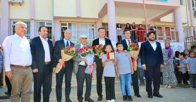 Kaymakam Ürkmezer Payallar İlkokulunu Ziyaret Ederek Kütüphane Açılışı Gerçekleştirdi