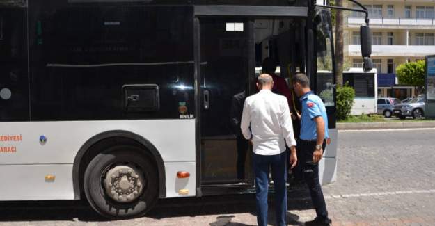 Alanya’da Halk Otobüsleri ve Taksiler Denetlendi