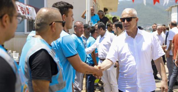 Alanya Belediyesi Bünyesine Kazandırılan Yeni Beton Tesisi ve Araçlar Hizmete Başladı