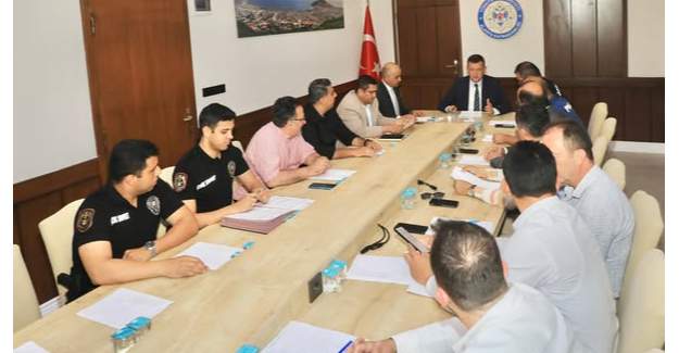 İlçe Spor Güvenlik Kurulu Toplantısı Yapıldı
