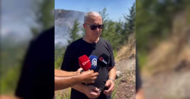 Başkan Özçelik'ten Yangın Bölgesine Yakın Takip ve Teşekkür