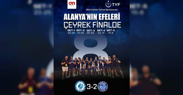 ERSE Spor’dan Tarihi Geri Dönüşle Çeyrek Final Bileti
