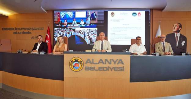 Alanya Belediyesi Temmuz Ayı Meclis Toplantısı Yapıldı