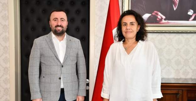 Alkü Diş Hekimliği Dekanı Başhekimle Bir Araya Geldi