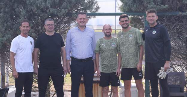 Alanyaspor Hazırlıklarını Sürdürdü, Ürkmezer Ziyaret Etti
