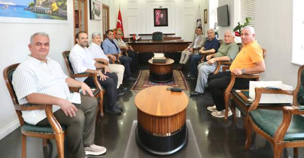Alsav’dan Kaymakam Öztürk’e Ziyaret