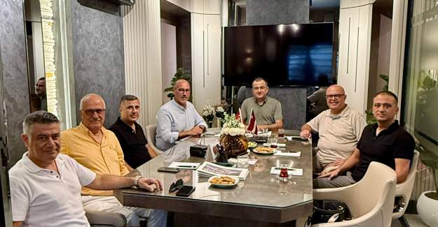 ALSİAD’dan Fahri Konsolosa Nezaket Ziyareti