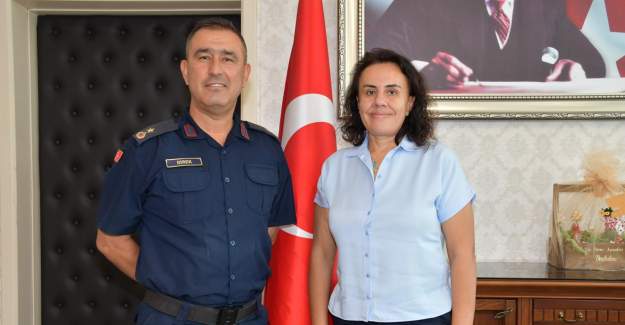 Binbaşı Direk’ten Başhekime Ziyaret