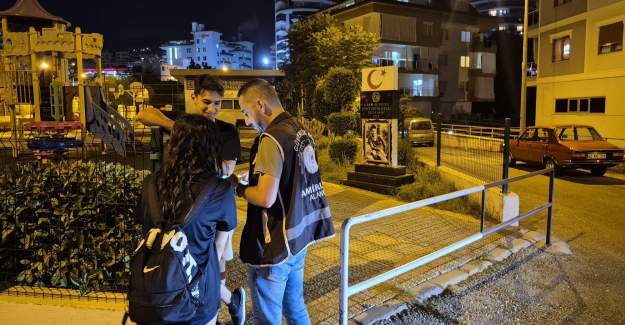 Alanya’da Park ve Yürüyüş Yollarında Asayiş Denetimi