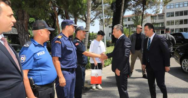 Vali Şahin’den Alanya’da Ziyaretler