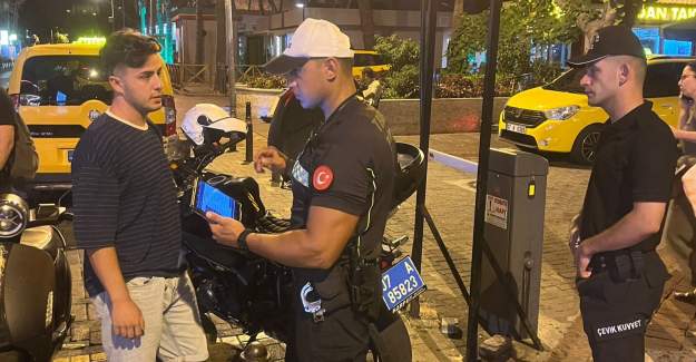 Yaya Güvenliği İçin Motosiklet Denetimi Yapıldı