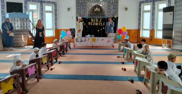 Alanya Müftülüğü’nde “Bed’i Besmele” Programı
