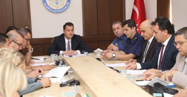 29 Ekim Cumhuriyet Bayramı hazırlıkları Alanya’da başladı