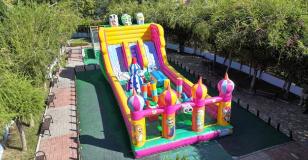 Alanya’nın Dev Balon Parkı Yenilendi