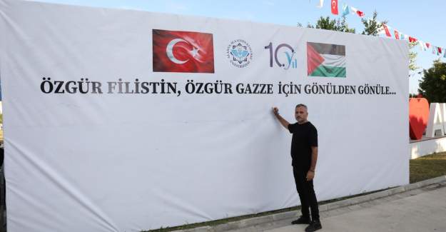 ALKÜ Öğrencilerinden Gazze’ye Destek
