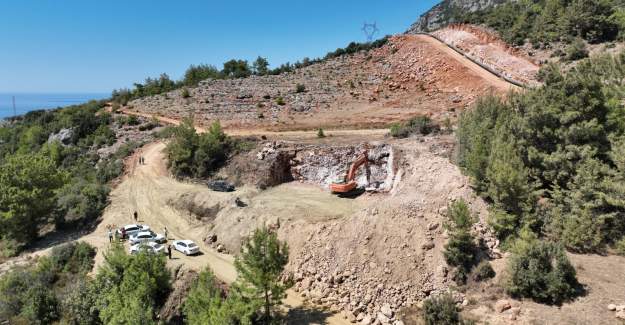 ASAT Alanya’da Yeni İçme Suyu Deposu İnşa Ediyor