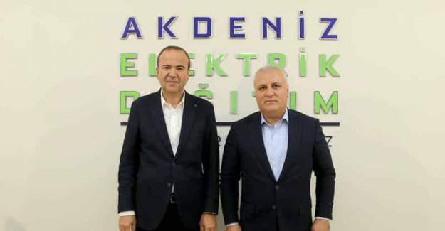 Başkan Erdem'den AEDAŞ Genel Müdürü Baydar'a Ziyaret