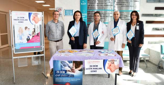 Hasta Hakları Günü’nde farkındalık etkinliği!