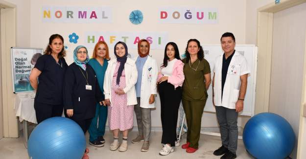 Normal Doğum Haftası’nda ALKÜ Hastanesi’nden Bilinçlendirme Çalışması