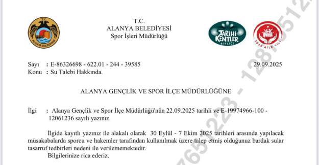 Spor Kenti Alanya’da Su Krizi Tartışması: “Bir Bardak Su Talebi Bile Karşılanmadı”