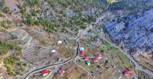 Sapadere Yaylası Yıllardır Beklediği Asfalta Kavuştu