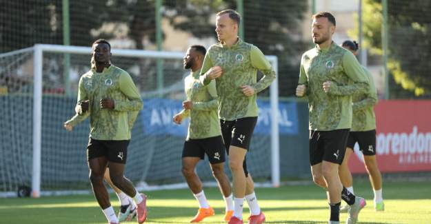 Alanyaspor Kayserispor Maçı Hazırlıklarını Tamamladı