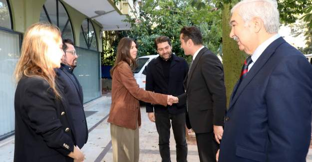 Kaymakam Öztürk’ten Eski Milletvekili Ve Belediye Başkanı Cengiz Aydoğan’a Ziyaret