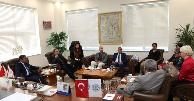 Rektör Türkdoğan’ın Konukları Madagaskar’dan