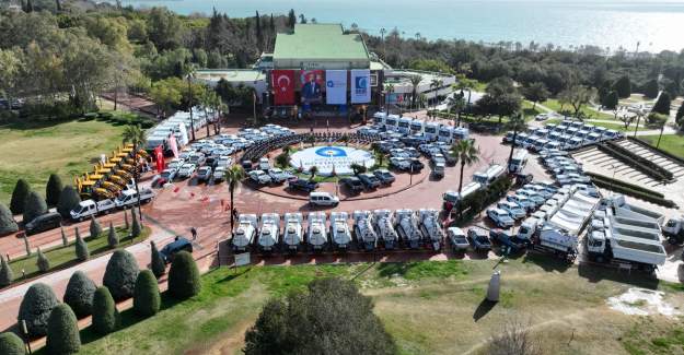 Antalya’ya 256 Yeni Araç