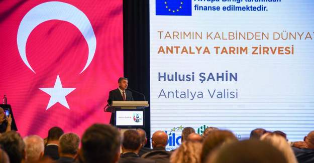 Antalya Tarım Zirvesi Başladı