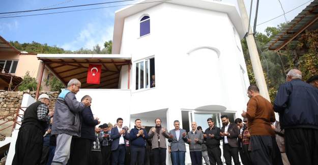 Öteyaka Camii Dualarla İbadete Açıldı