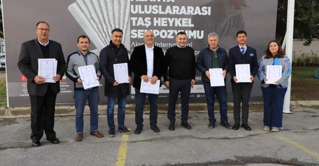 18.ALANYA ULUSLARARASI TAŞ HEYKEL SEMPOZYUMU TAMAMLANDI