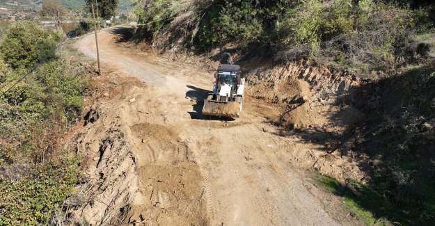 PAYALLAR’DAN EMİŞBELENİ’NE 5 KİLOMETRELİK YENİ TRANSİT YOL