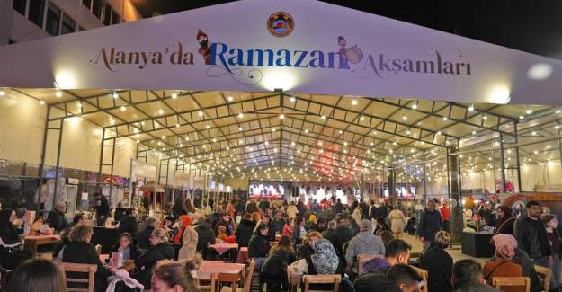 Alanya'da Ramazan Akşamları Coşkuyla Başladı