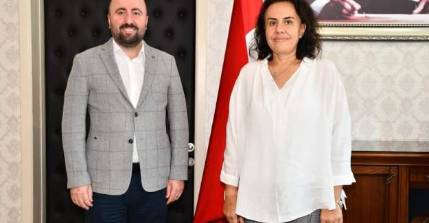 Alkü Diş Hekimliği Dekanı Başhekimle Bir Araya Geldi