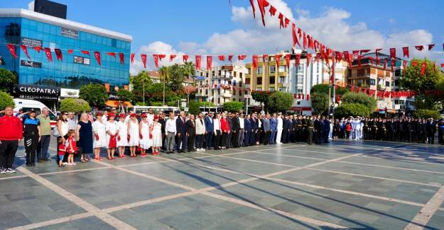 30 Ağustos Zafer Bayramı Alanya’da Kutlandı
